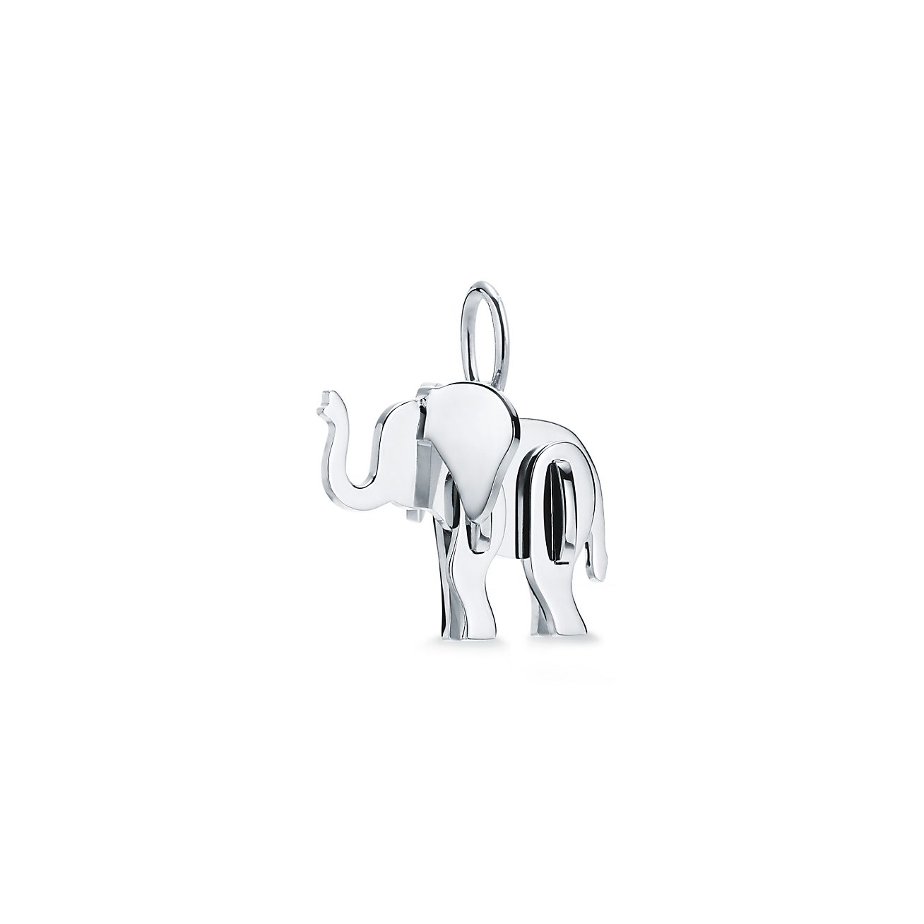 Silver Elephant Charm Elephant Jewelry Elephant Pendant Elephant Charm